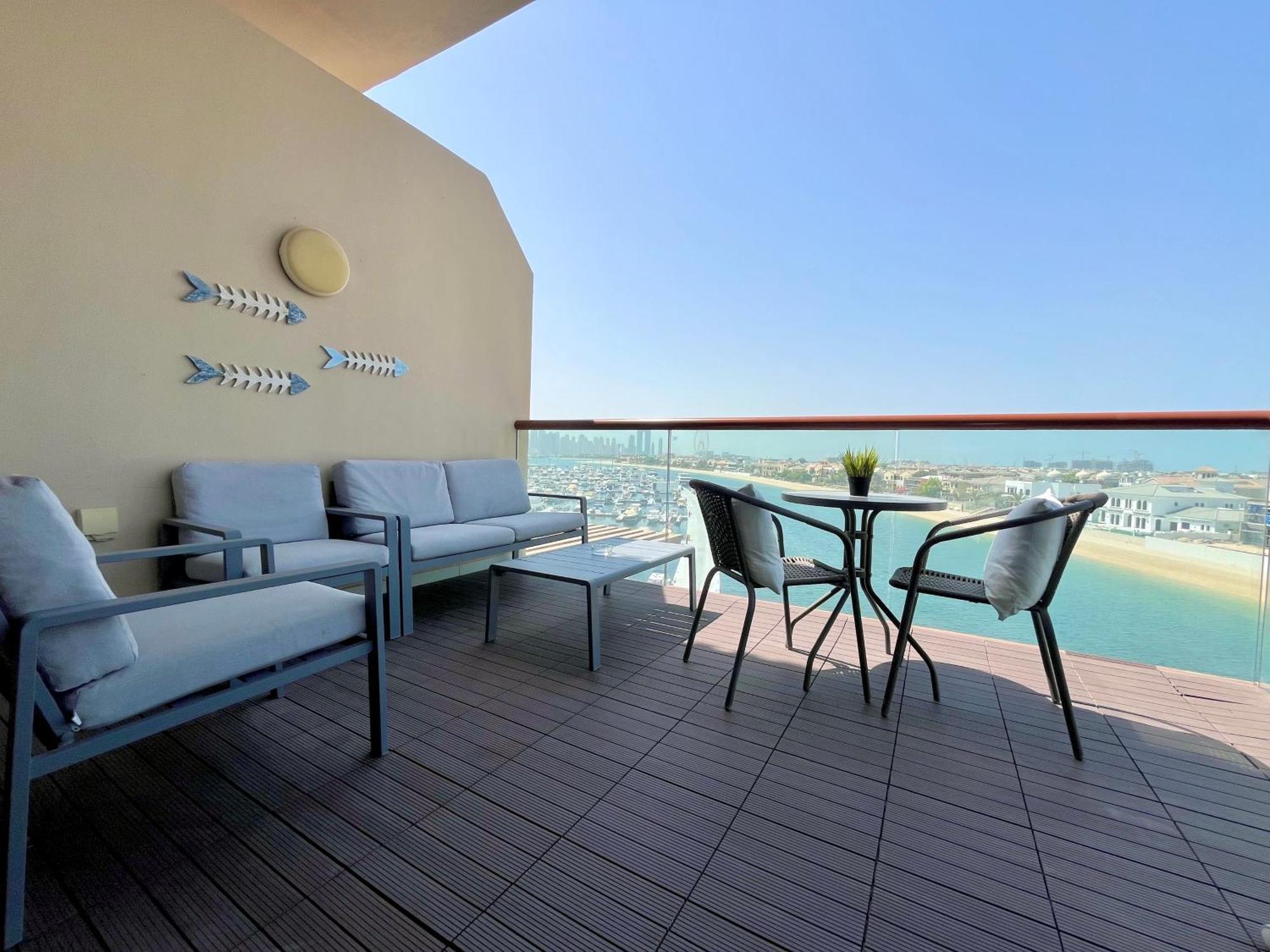 Palm Jumeirah Upgraded & Cozy Boutique Apartment Dubai Exterior photo