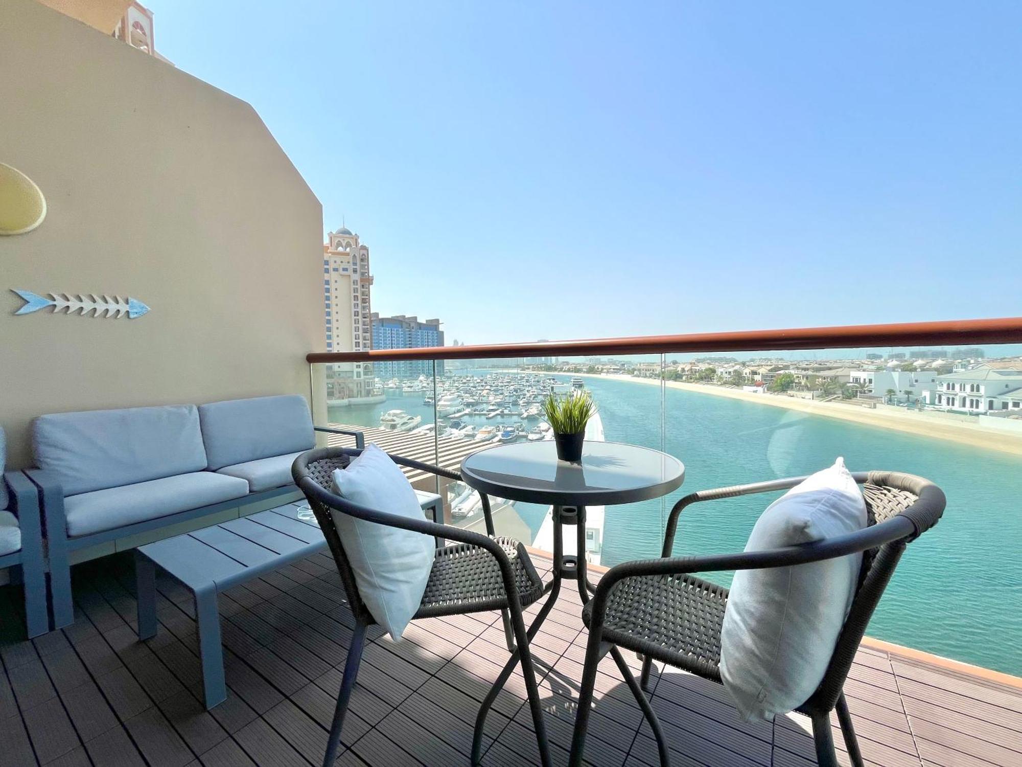 Palm Jumeirah Upgraded & Cozy Boutique Apartment Dubai Exterior photo
